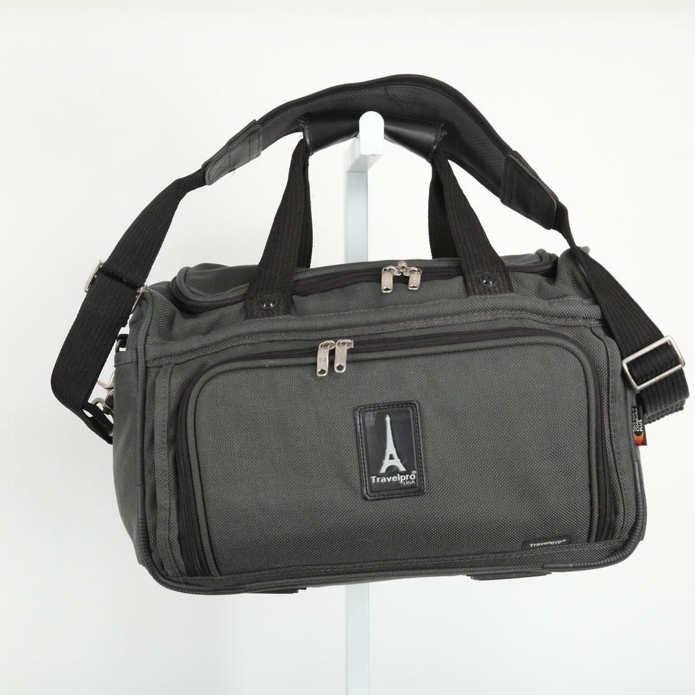 Travelpro Crew3 Carry On Bag Dark Gray Cordura Plus Ballistic Nylon